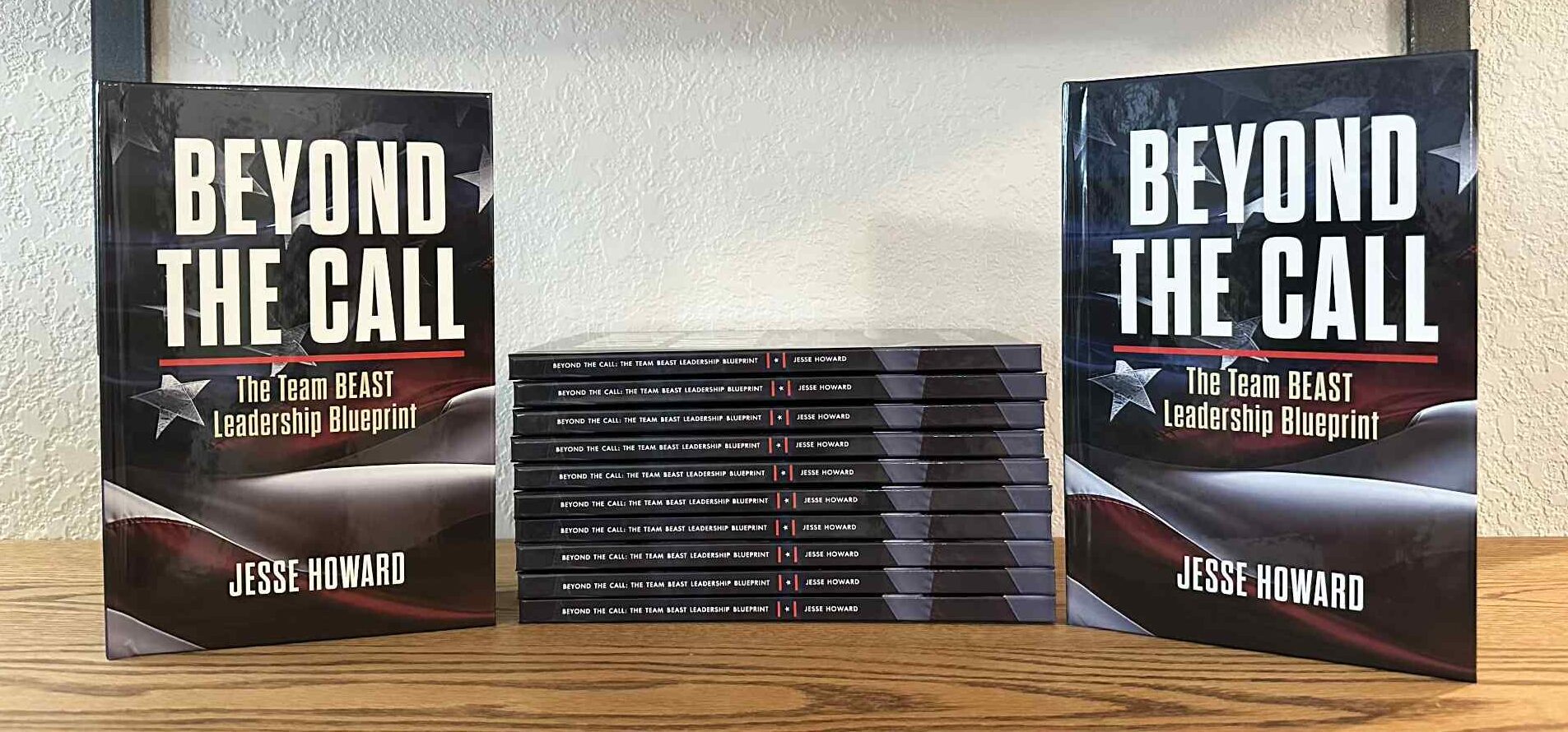 Signed hardcover of “Beyond The Call” by Jesse Howard